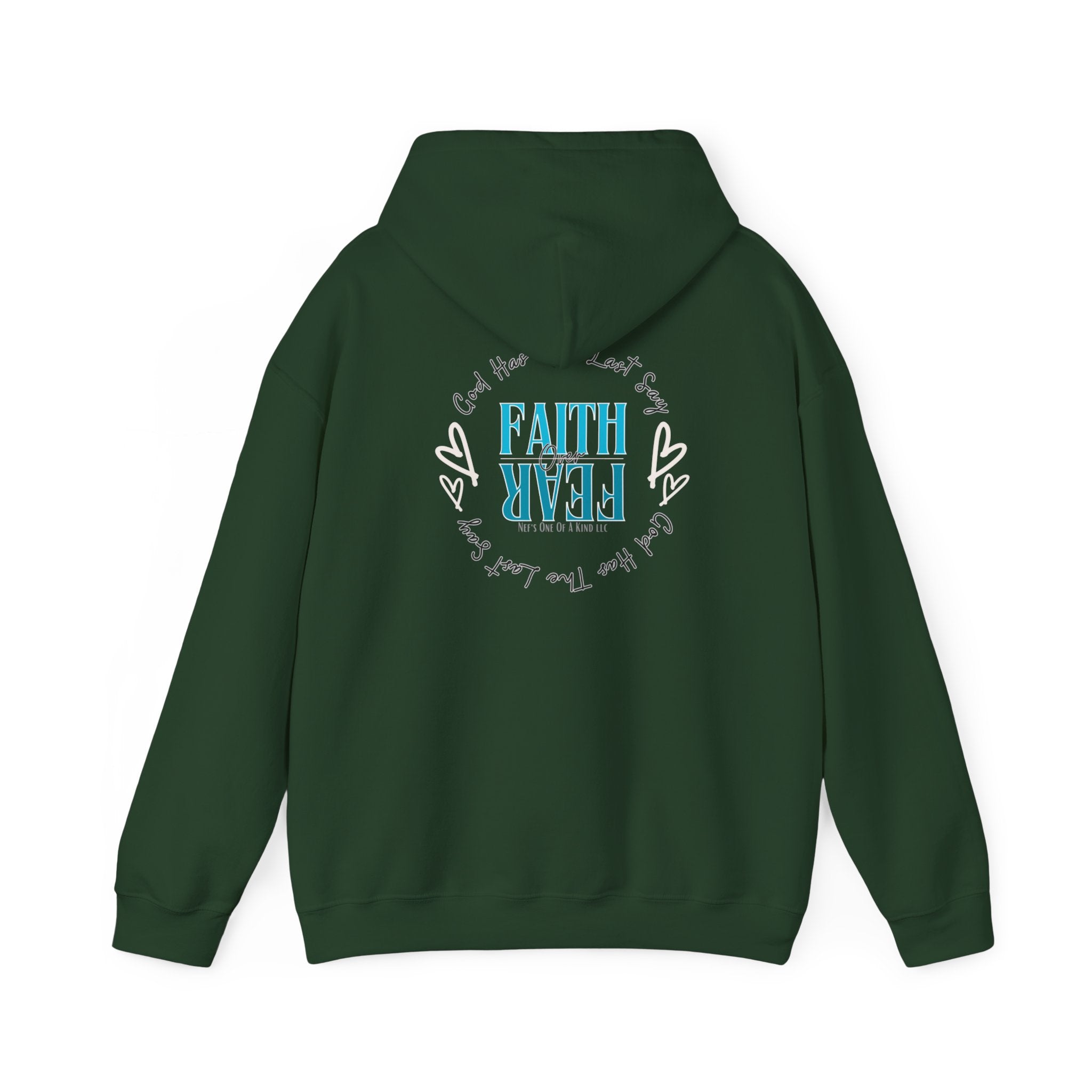 Faith over Fear Unisex Heavy Hoodie